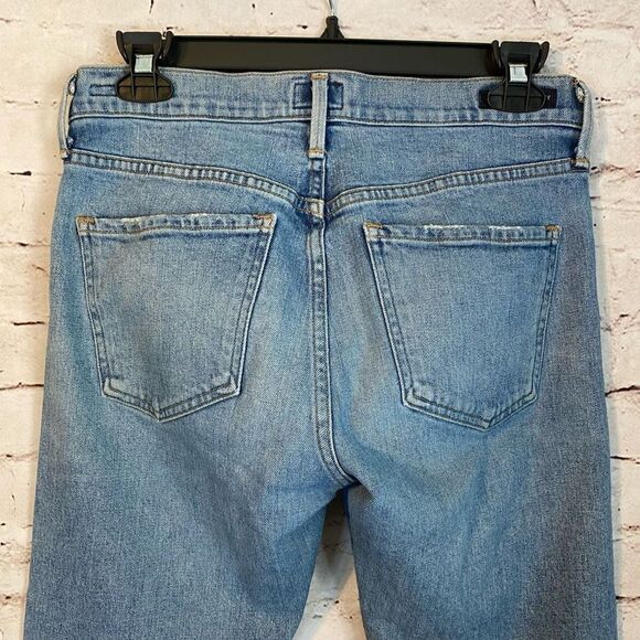 Citizens of Humanity COH Elsa Slim Fit Crop Jean Denim Light Medium Wash Size 26 - Picture 4 of 10